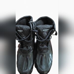 Sperry Black Glossy‎ Shoe